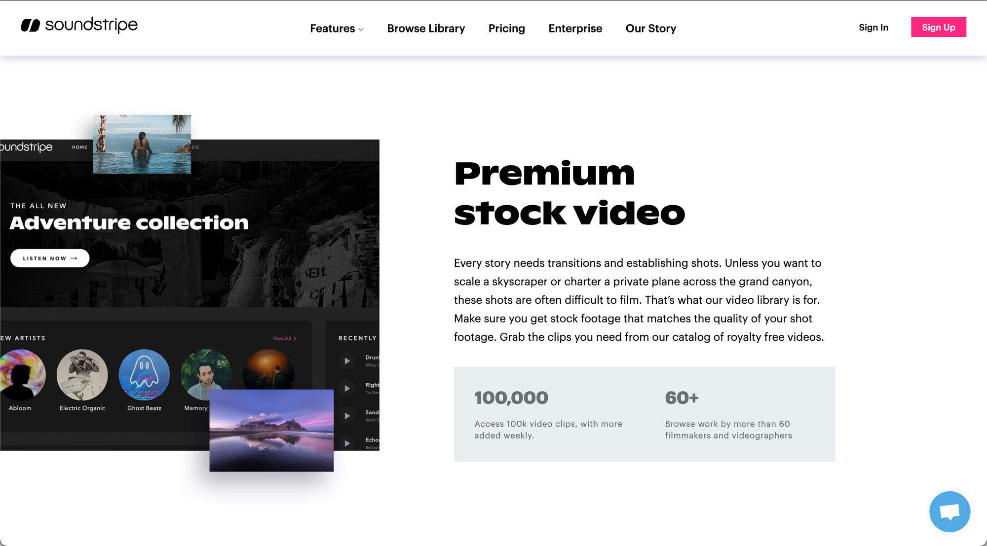 Soundstripe releases Premium library of royalty free videos