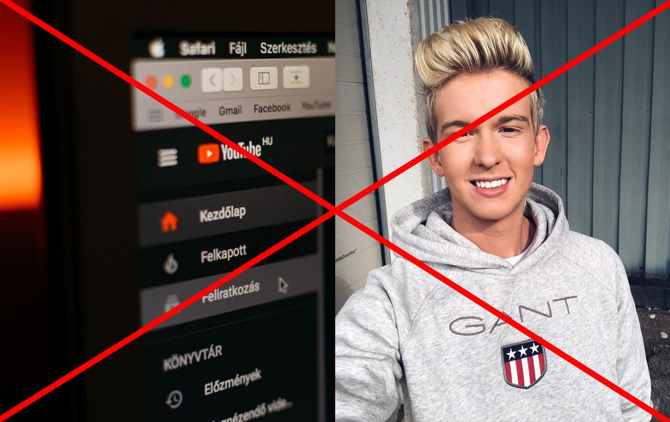 Youtube shuts down Sweden's fitfh biggest channel "Pontus Rasmusson"